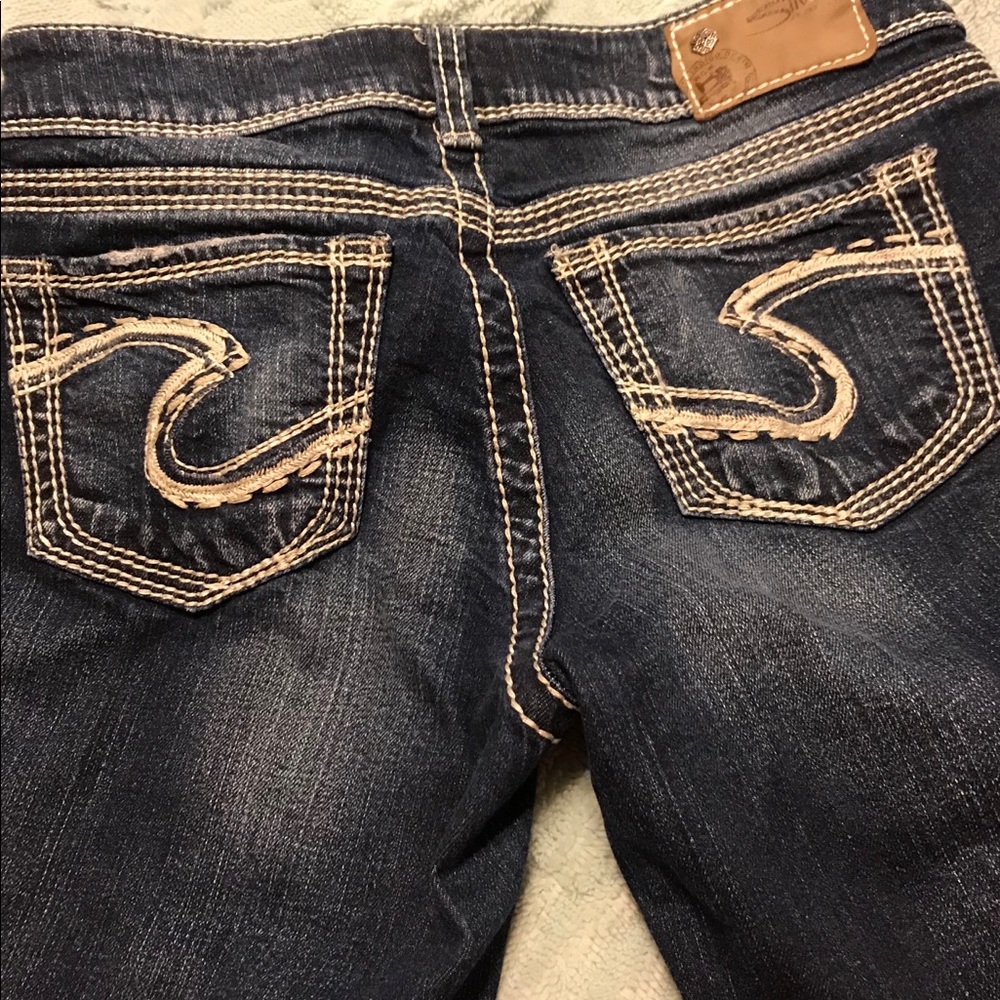 Silver jeans